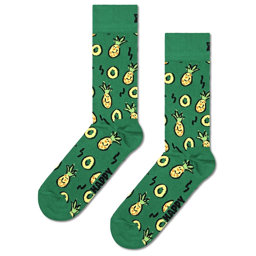 

Носки Happy Pineapple, зеленый