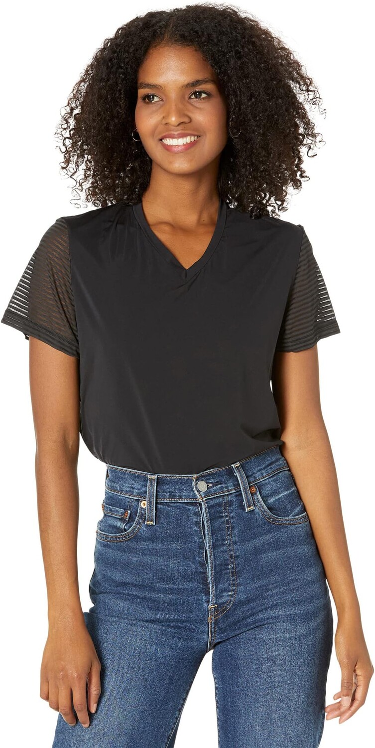 

Рубашка HOM Loulou Tee-Shirt V-Neck, черный