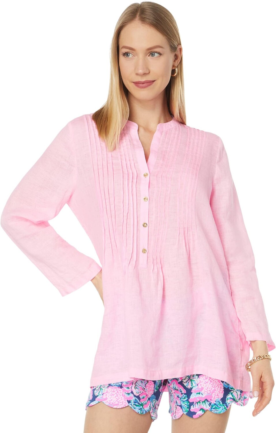 

Сарасота Туника Lilly Pulitzer, цвет Mandevilla Baby