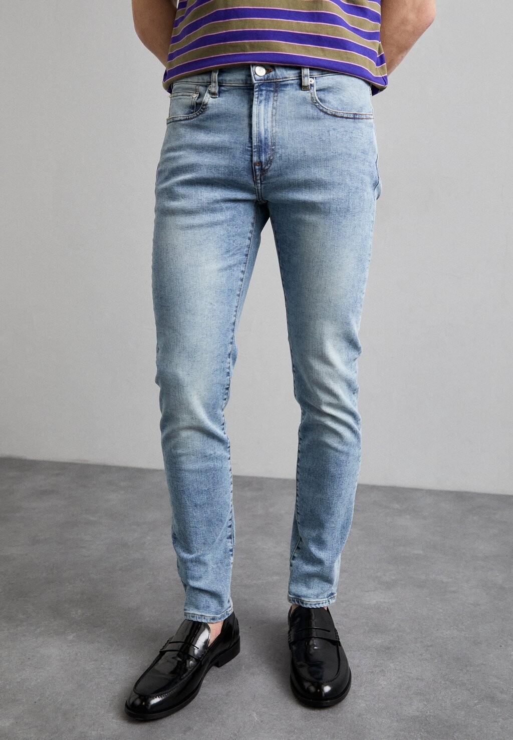 

Джинсы Slim Fit SLIM FIT PS Paul Smith, светло-синий