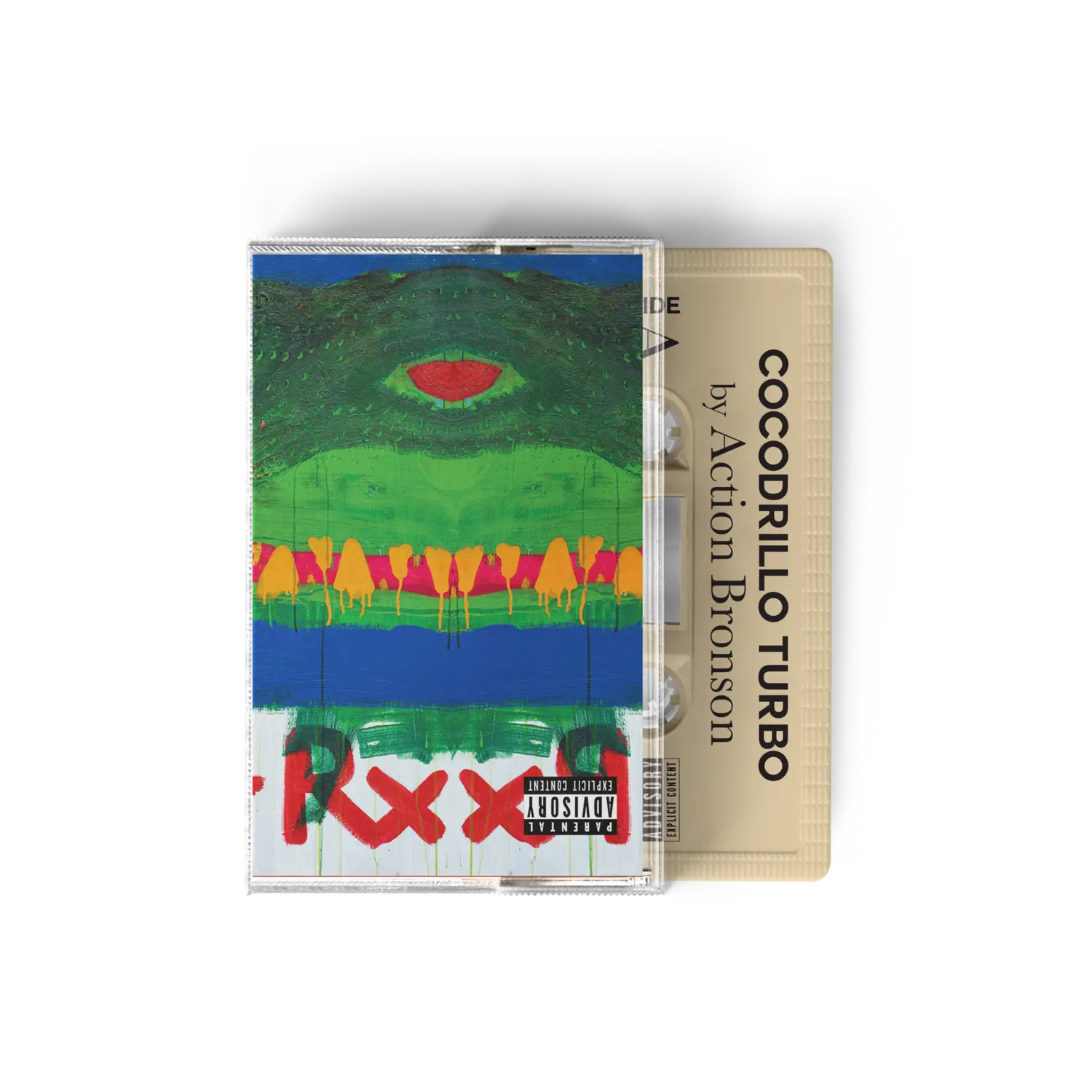 

Аудиокассета Cocodrillo turbo limited edition "magnolia" cassette (online exclusive) Action Bronson, Зеленый, Аудиокассета Cocodrillo turbo limited edition "magnolia" cassette (online exclusive) Action Bronson