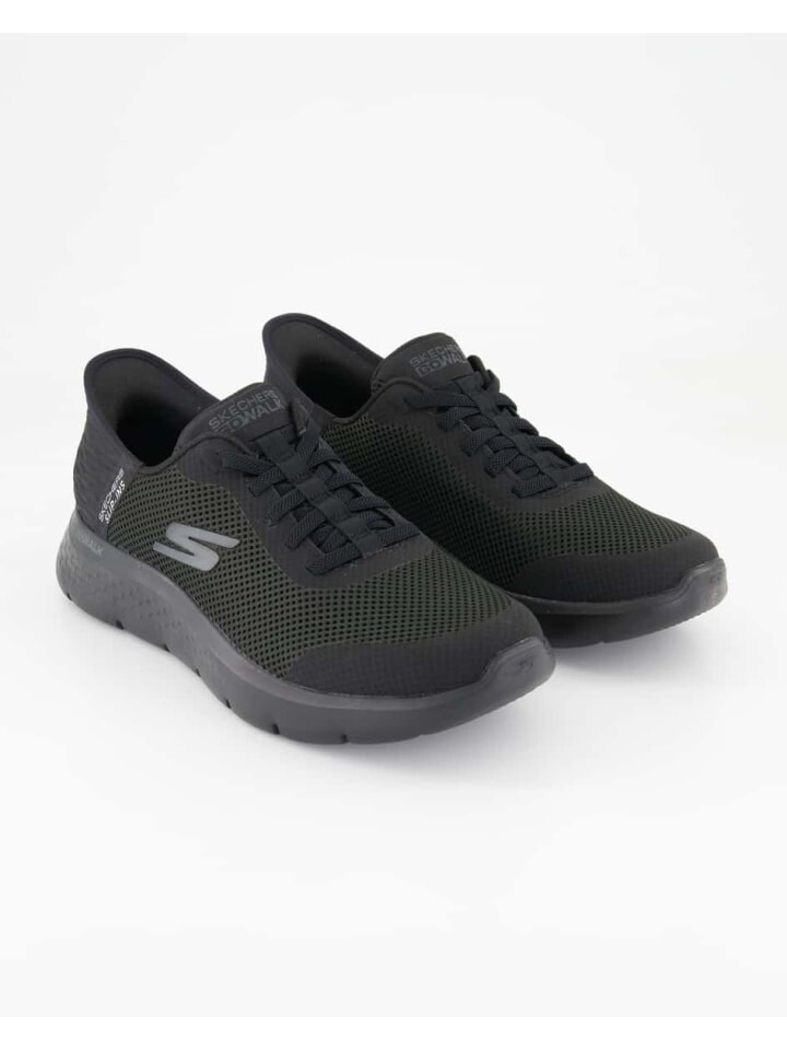 

Кроссовки на шнуровке Skechers, черный
