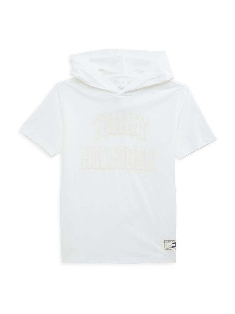 

Футболка с капюшоном для мальчика Tommy Hilfiger, цвет Fresh White