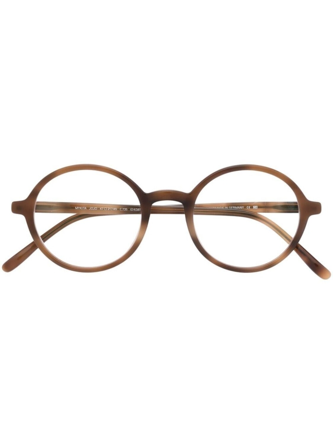 

Mykita очки в круглой оправе, коричневый