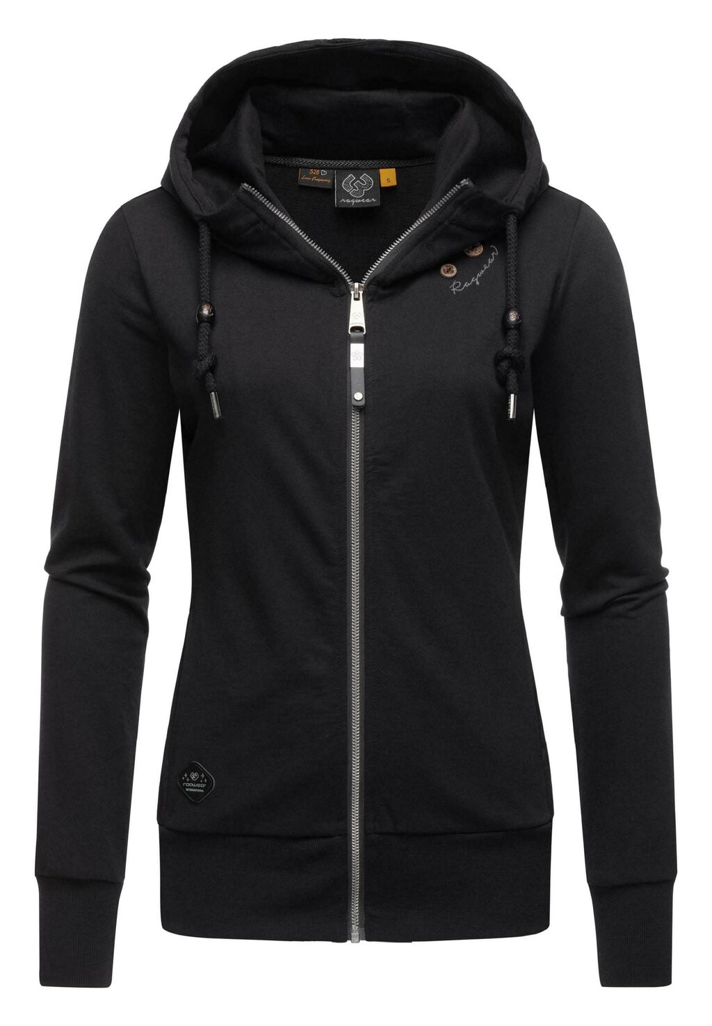 

Толстовка на молнии Ragwear PAYA INTL, черный