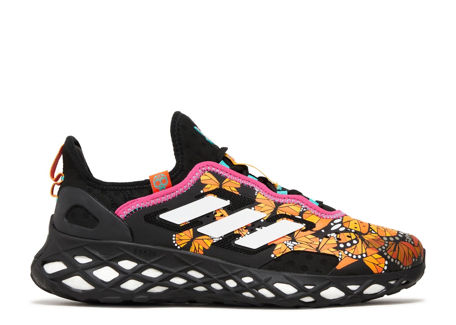 

Кроссовки adidas Web Boost 'Day Of The Dead', черный, Черный;коричневый