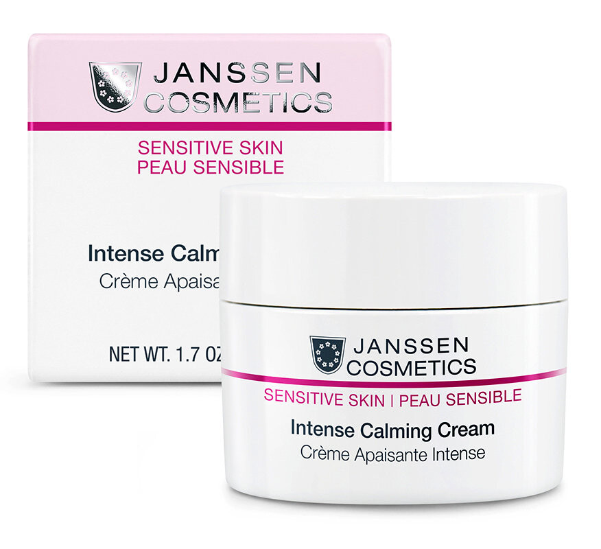 

Janssen Cosmetics, Intense Calming Cream, Питательный успокаивающий крем, 50 мл