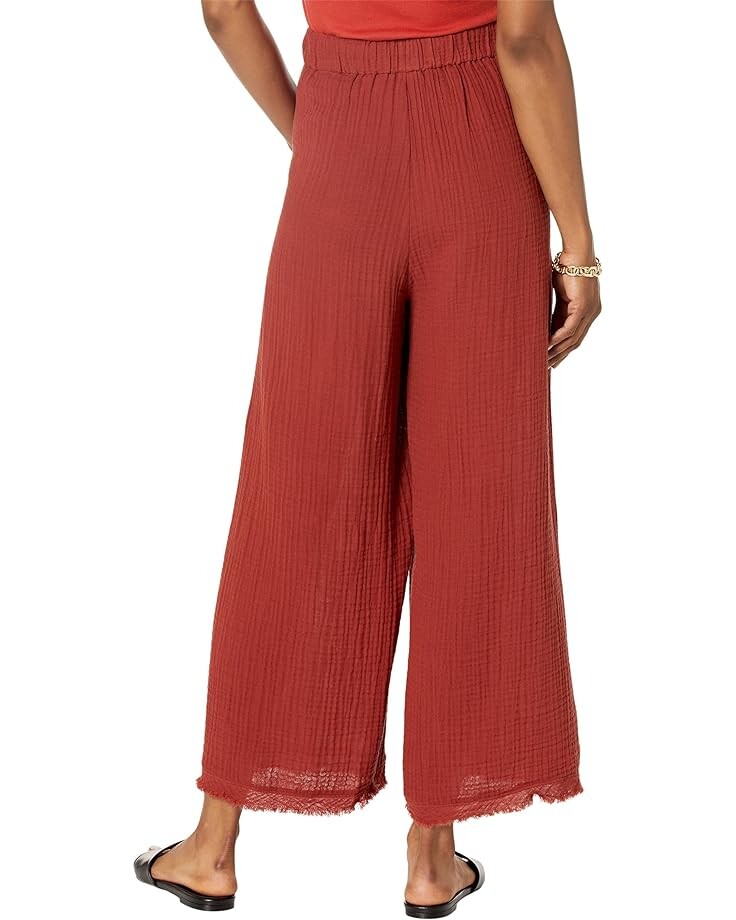 

Брюки Eileen Fisher Wide Cropped Pants, цвет Picante