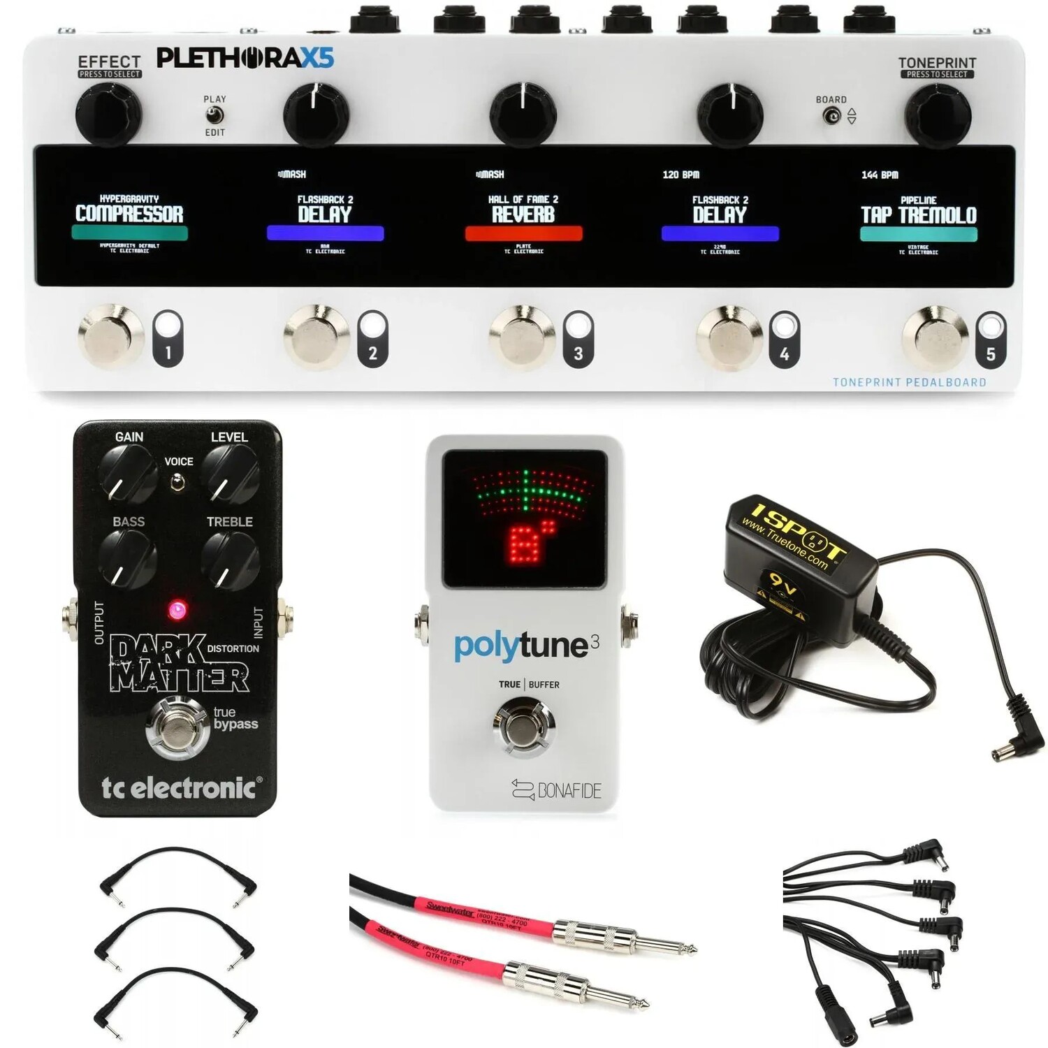 

Комплект педалей TC Electronic Essential с блоком питания