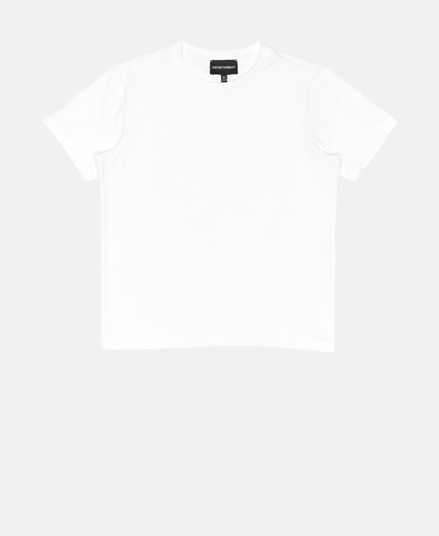 

Футболка Emporio Armani, шерсть белый