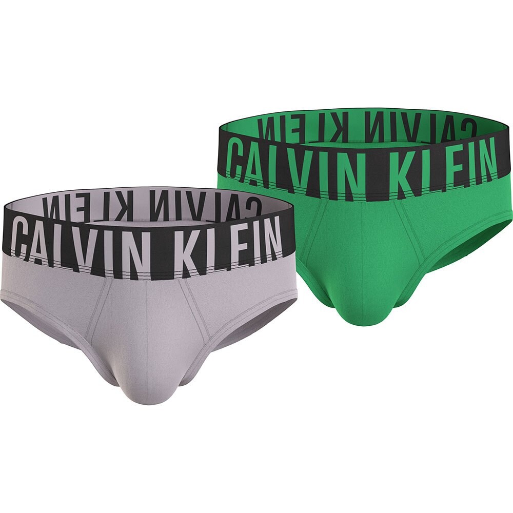 

Боксеры Calvin Klein 000NB3581A Slip 2 шт, зеленый
