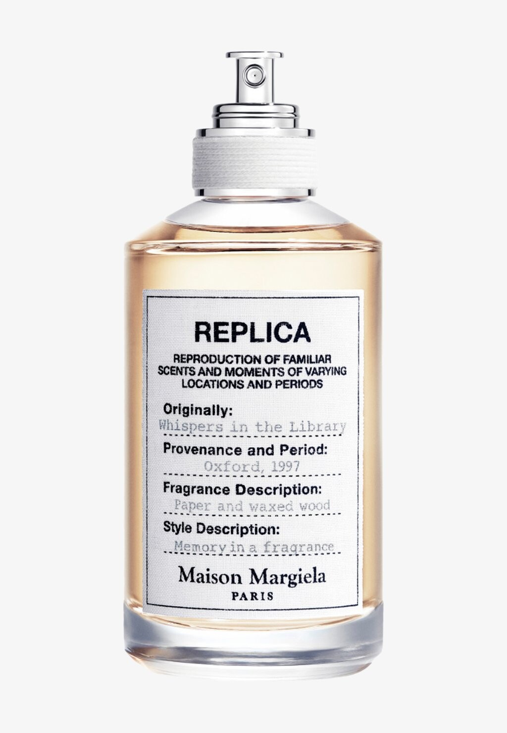 

Туалетная вода Replica Whispers In The Library Maison Margiela Fragrances, цвет whispers in the library