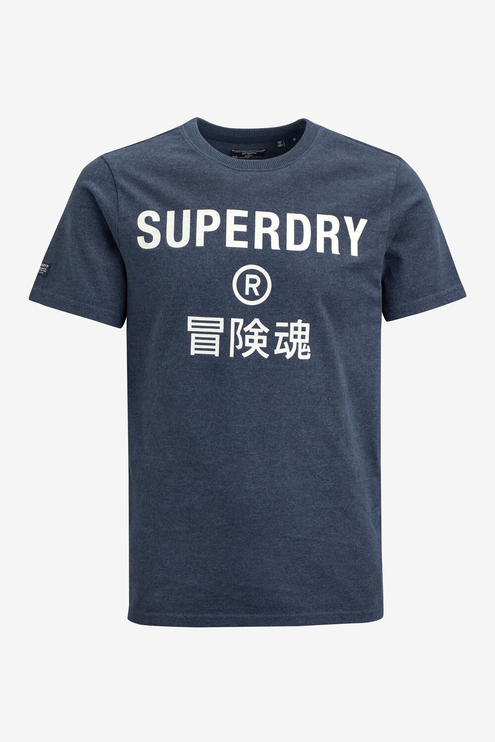 

Футболка с логотипом Vintage Corp Superdry, синий
