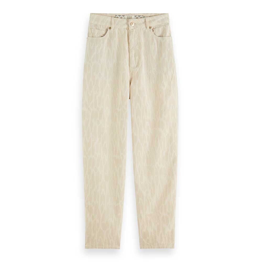 

Брюки Scotch & Soda The Tide Balloon Leg Fit, бежевый