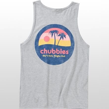 

Майка Trop and Lock – мужская Chubbies, цвет Light/Pastel Grey Heather