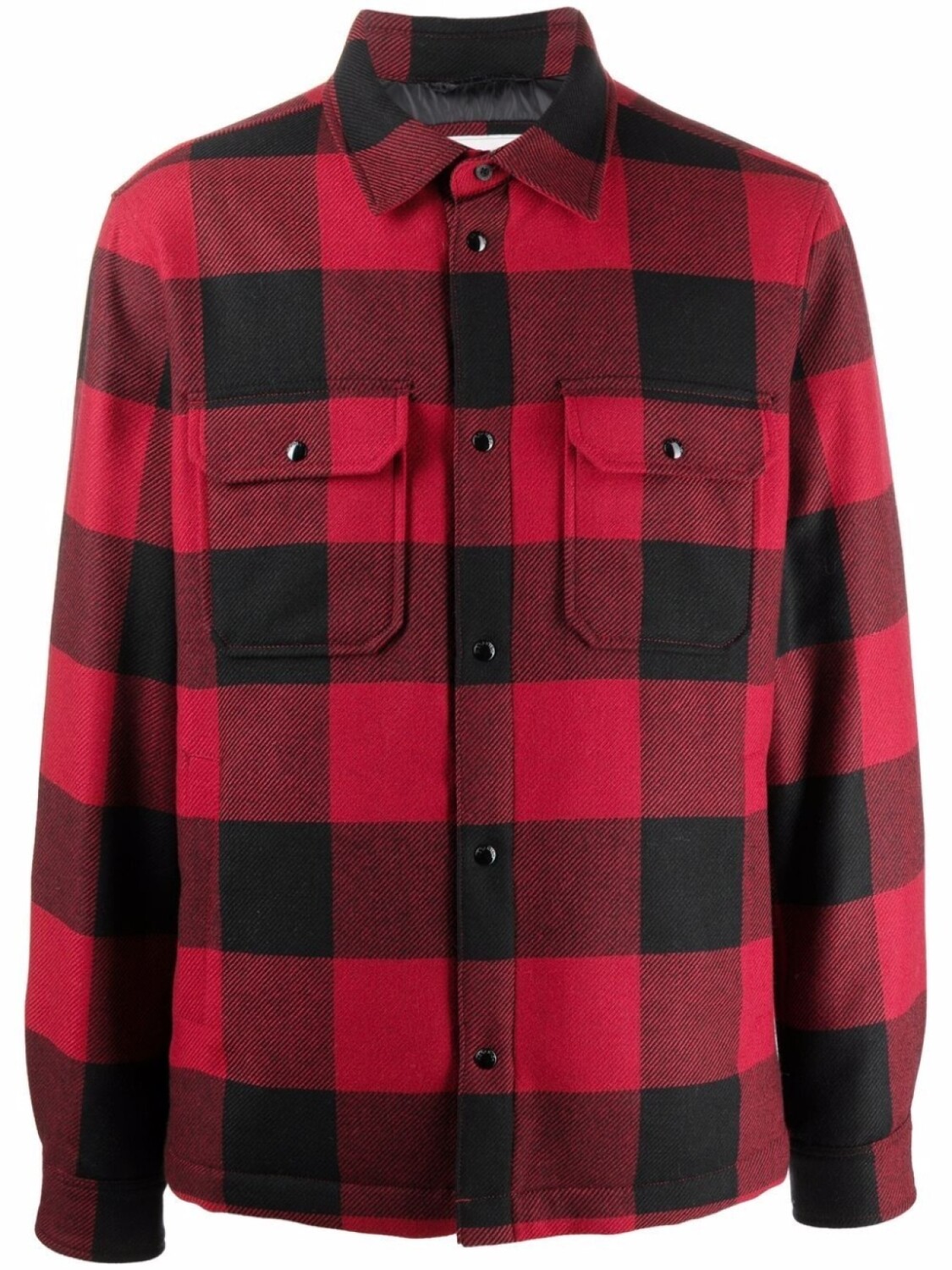 

Woolrich пуховик в клетку, красный