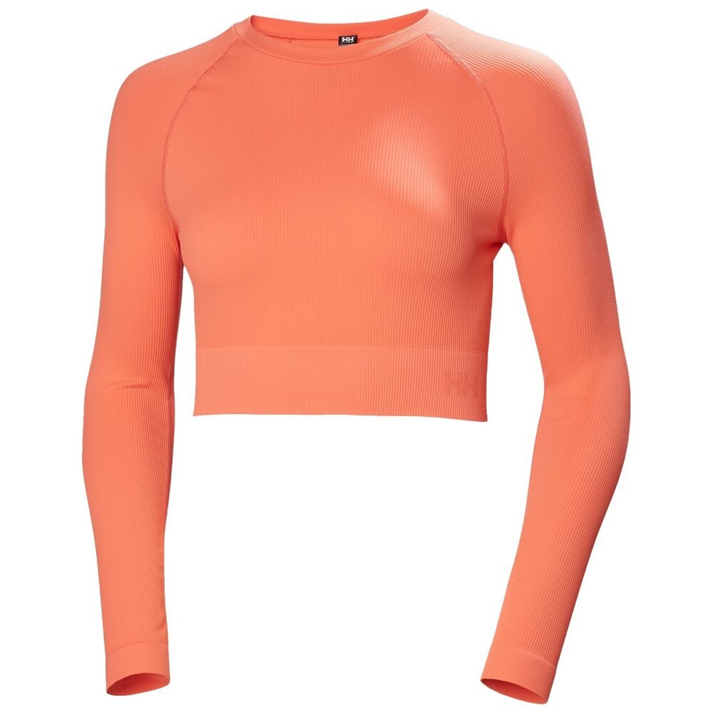 

Футболка с длинным рукавом Helly Hansen Allure Seamless Crop, оранжевый