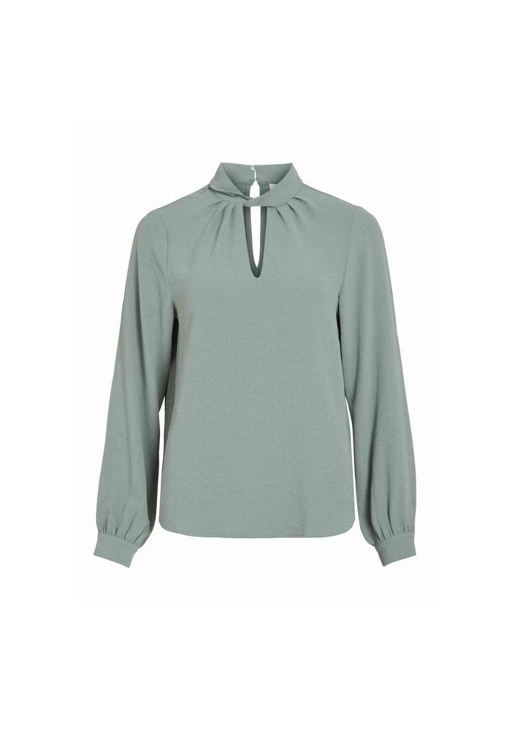 

Блуза LANGEN ÄRMELN HIGH NECK VILA, темно-зеленый