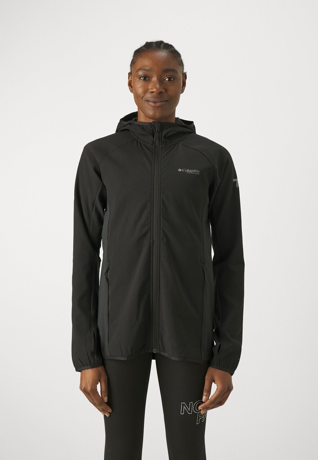 

Флисовая куртка SPECTRE RIDGE FULL ZIP HOODED TECH Columbia, цвет black