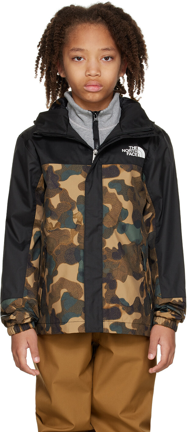 

Детская куртка Antora Big Kids черного и хаки The North Face Kids, Черный