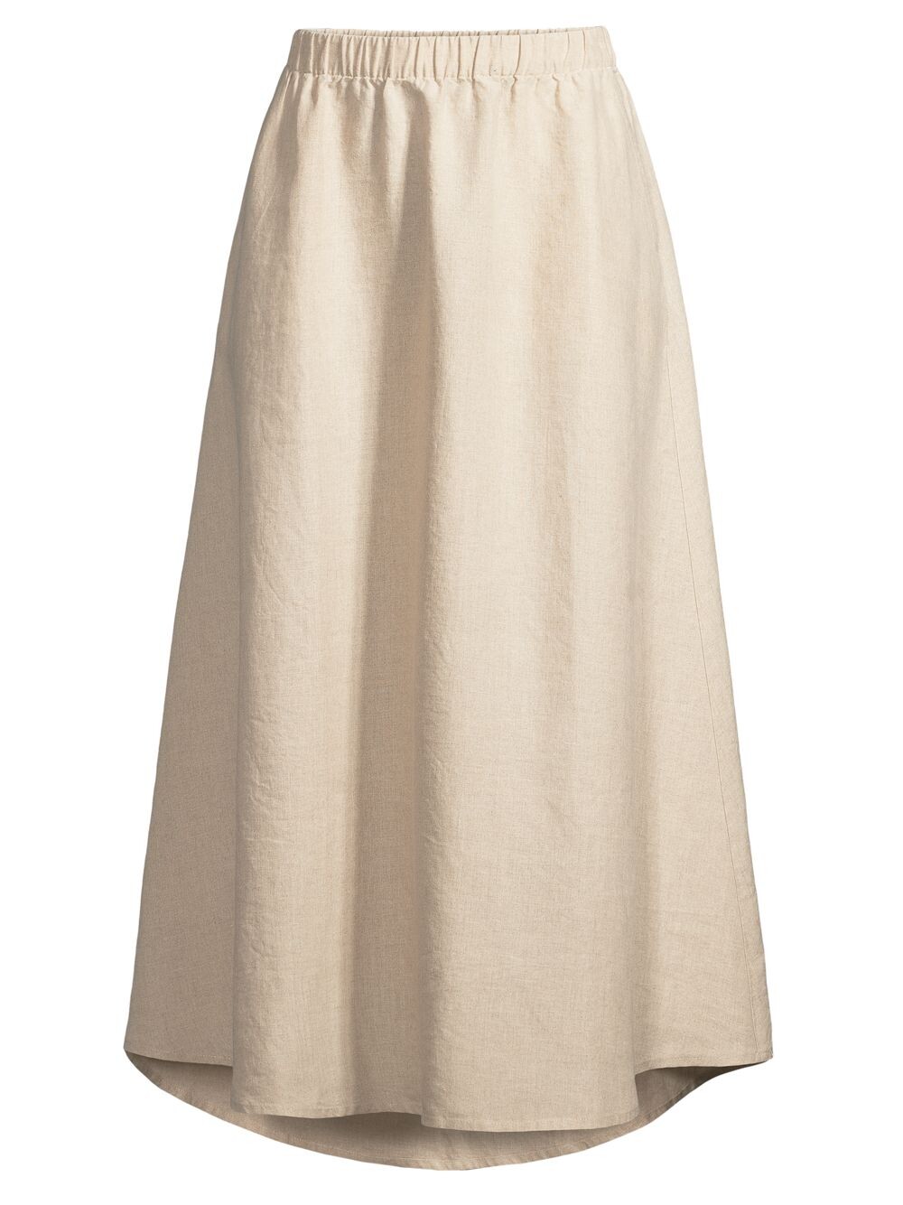 

Льняная юбка Eileen Fisher, бежевый