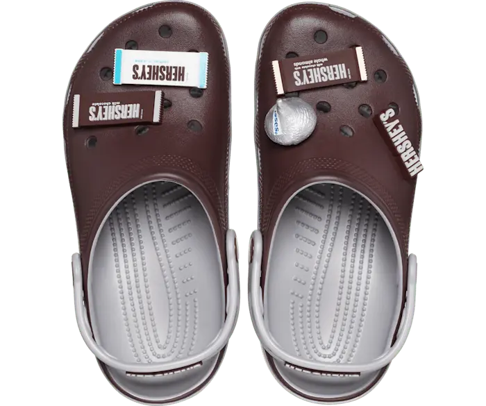 

Классические сабо Hersheys Crocs мужские, цвет Silver