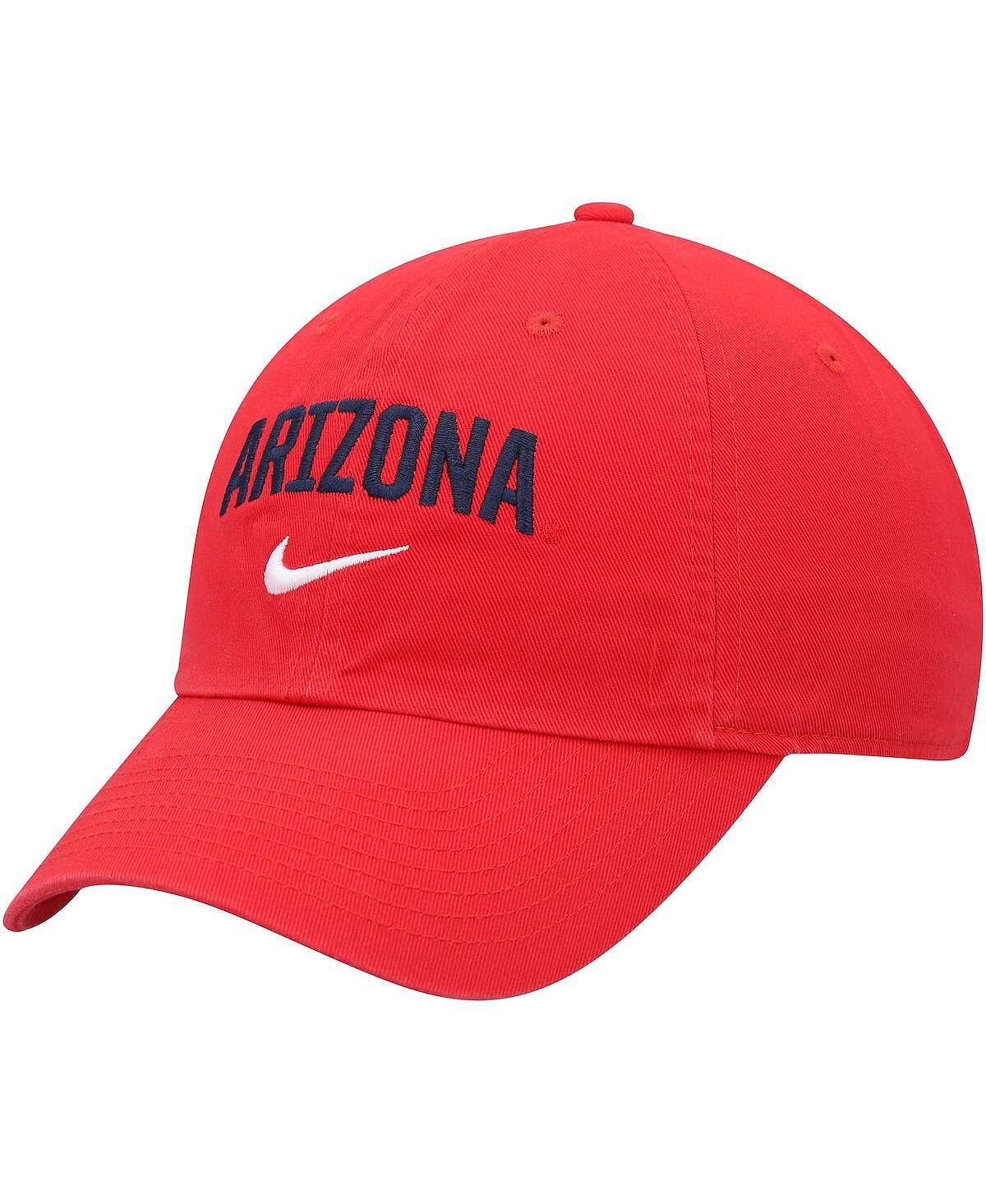 

Мужская красная регулируемая кепка Arizona Wildcats Heritage86 Arch Performance Nike