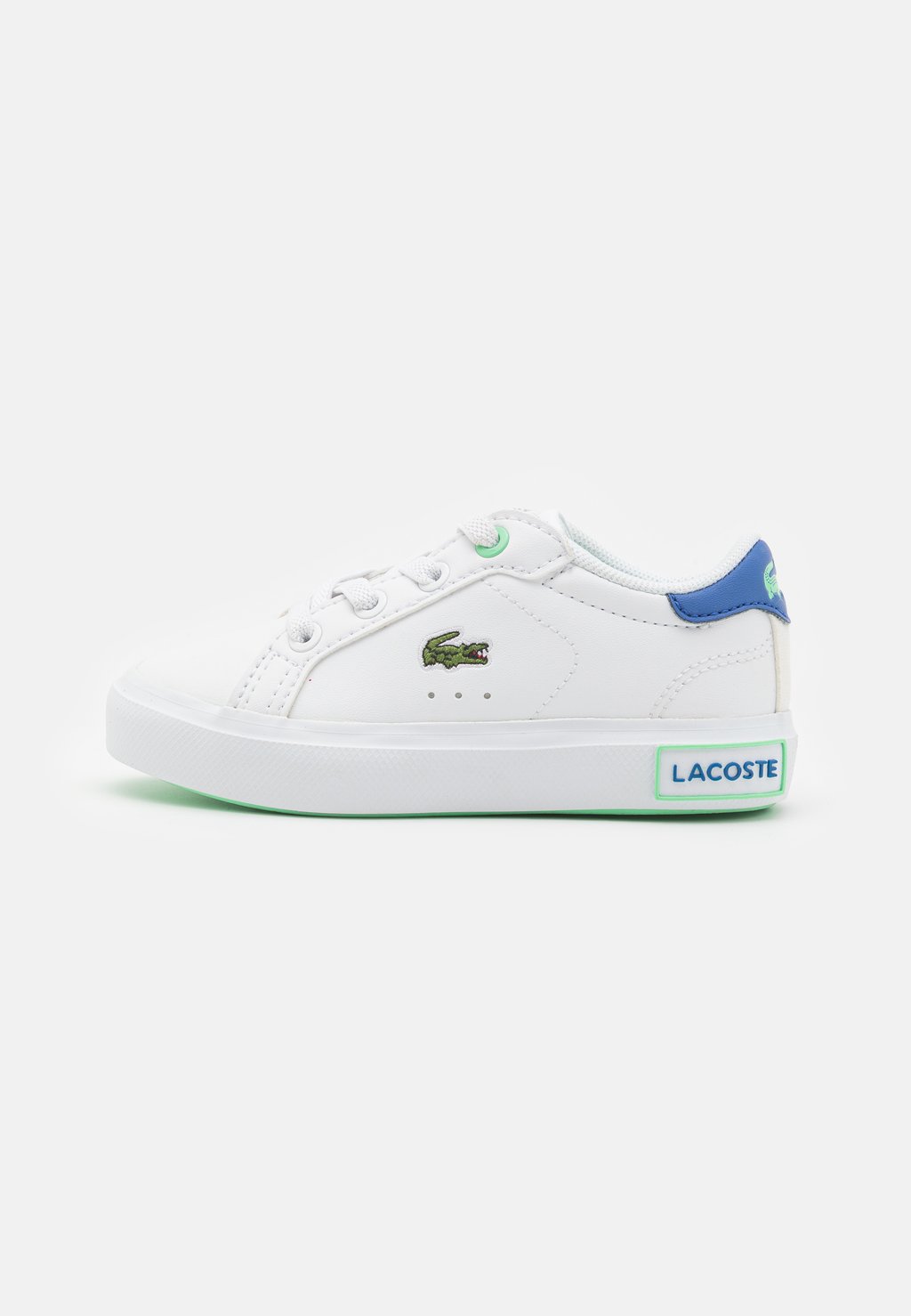 Низкие кроссовки Unisex Lacoste, цвет white/blue кроссовки низкие unisex lacoste цвет white
