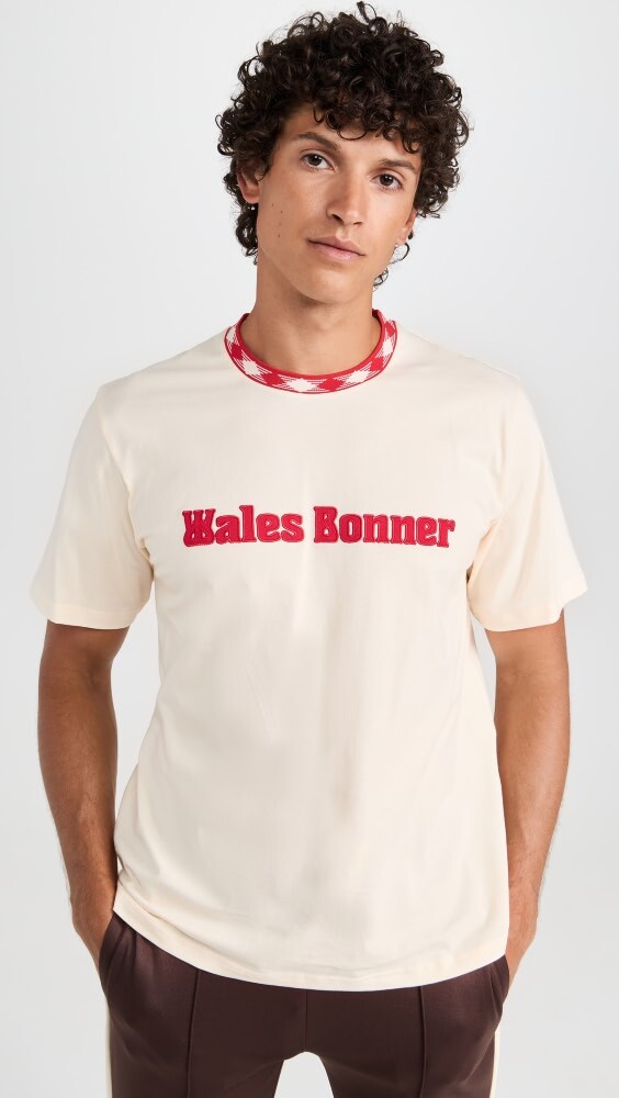 

Футболка Wales Bonner Original, слоновая кость