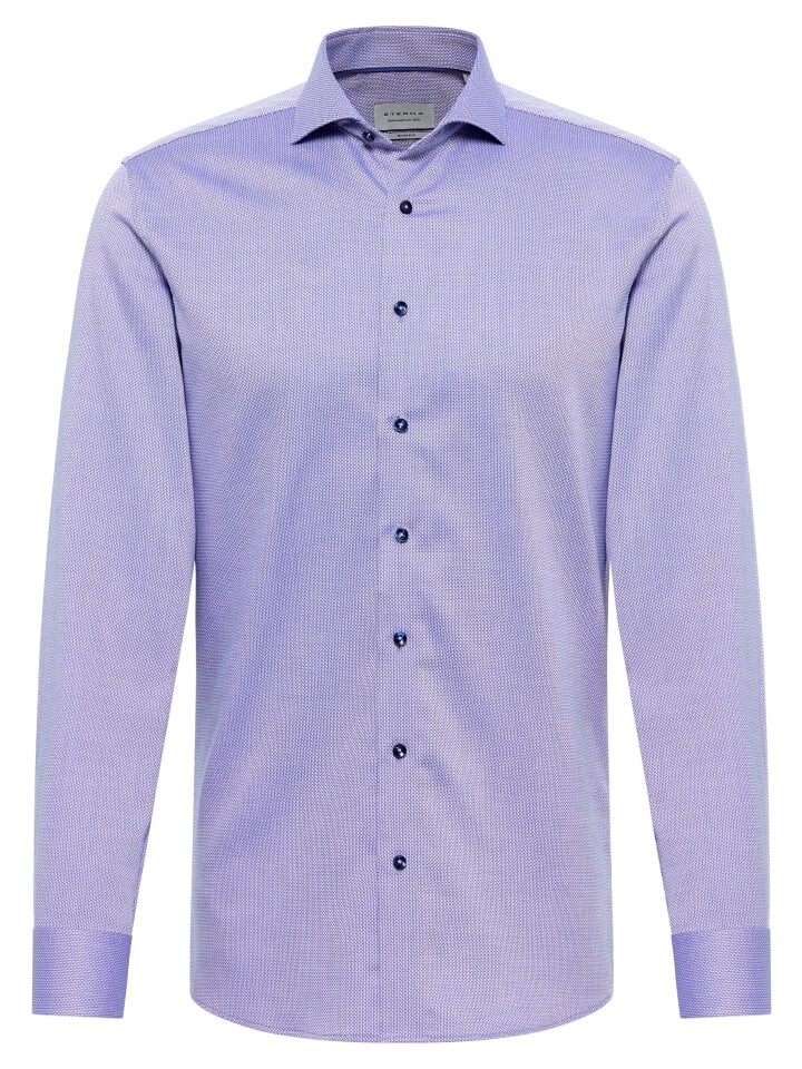 

Рубашка Eterna SLIM FIT, цвет lavender