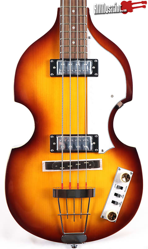 Басс гитара Hofner B-Bass HI Ignition Sunburst Violin Electric Bass Guitar w/ HSC басс гитара hofner ignition pro violin bass transparent black