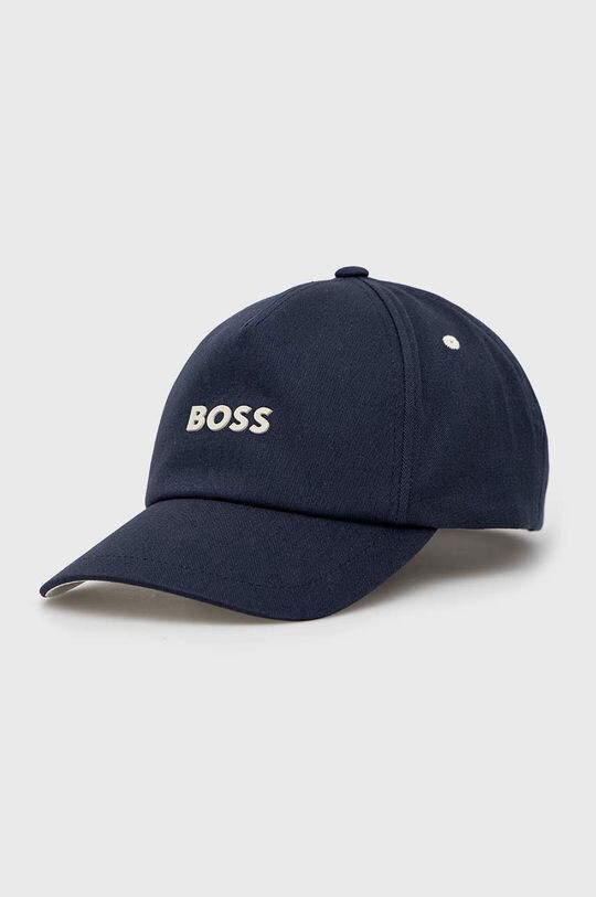 

Бейсболка BOSS из хлопка BOSS CASUAL Boss Orange, темно-синий