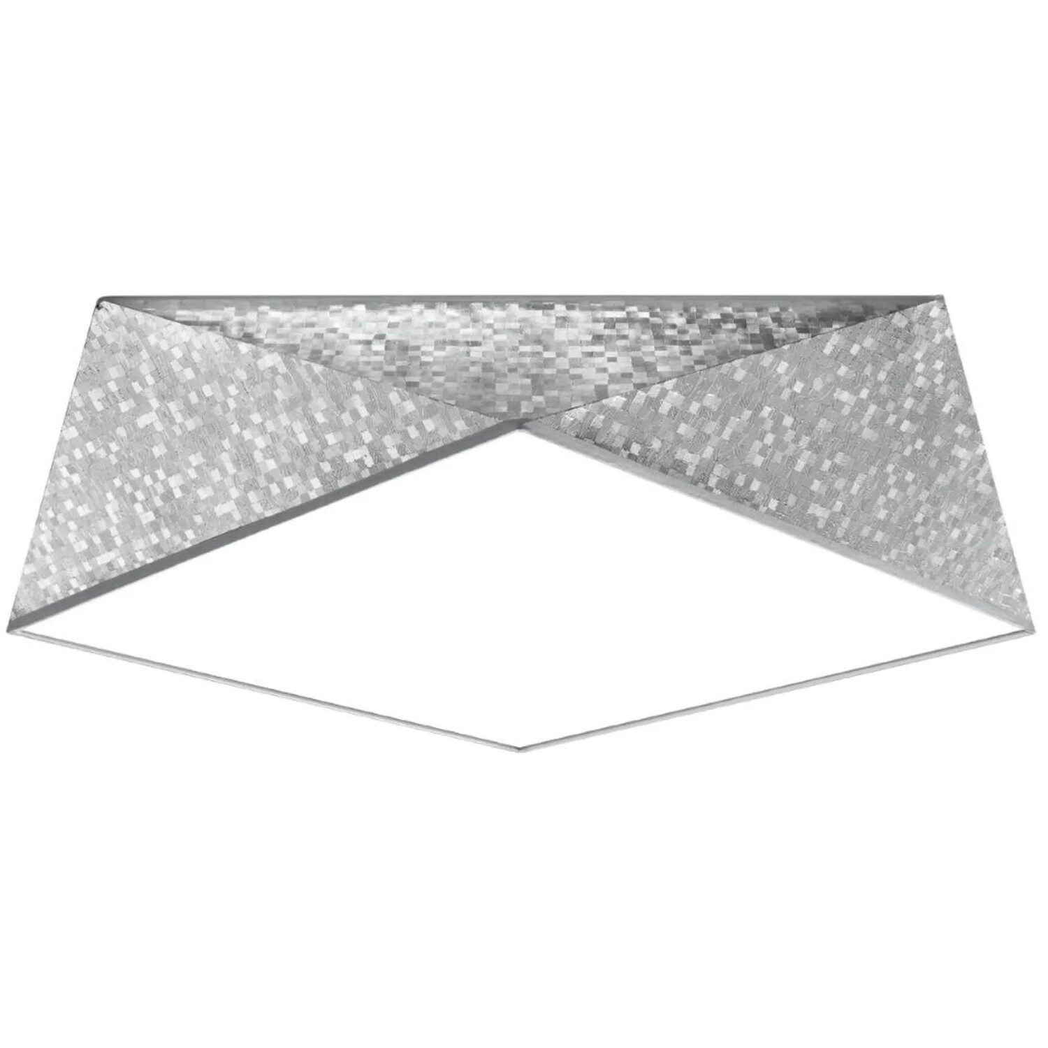 

Потолочный светильник famlights, 45x45x15 см, серебристый