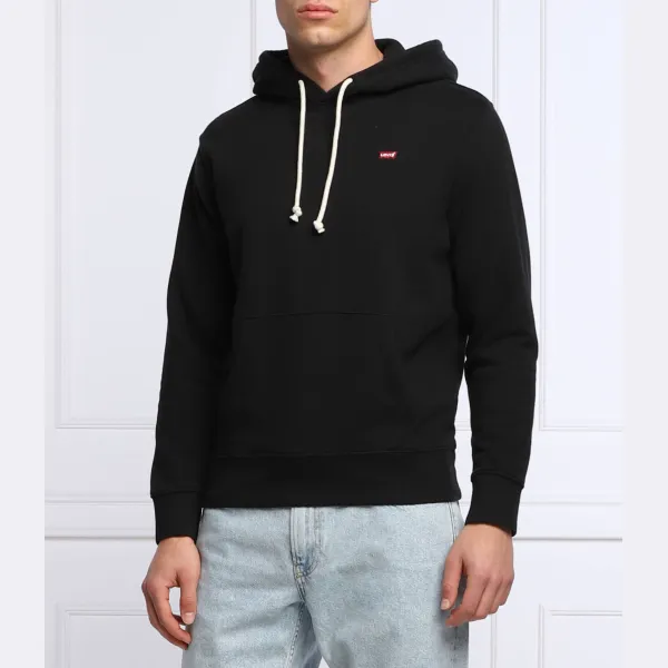 

Новая оригинальная толстовка обычного кроя. Levi'S, черный