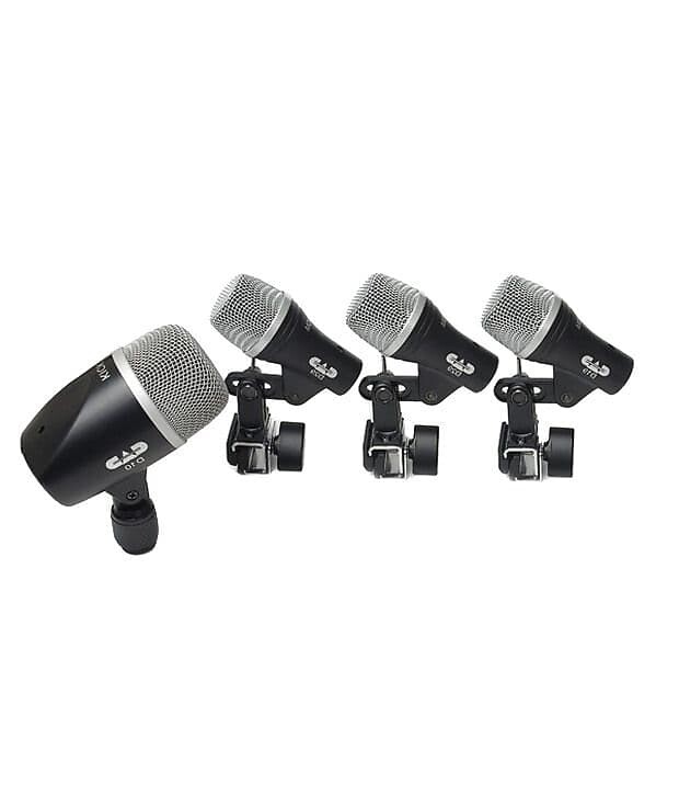 комплект микрофонов cad stage4 4pc drum microphone pack Комплект микрофонов CAD PREMIUM7 7-Piece Drum Microphone Pack