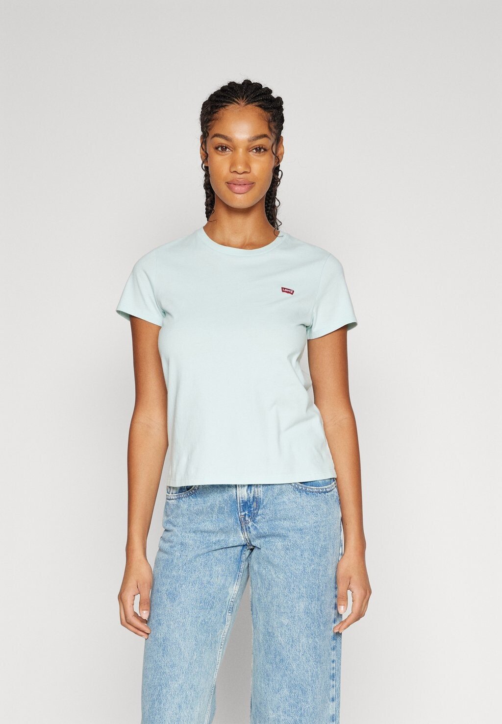 Базовая футболка Perfect Tee Levi's, цвет pastel blue