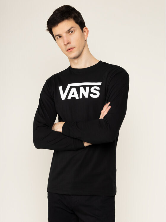 

Классический крой с длинными рукавами Vans, черный