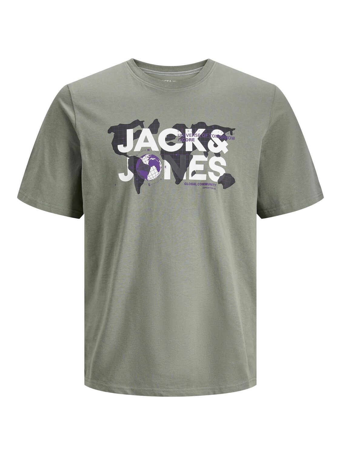 

Футболка Jack & Jones JCODUST, зеленый