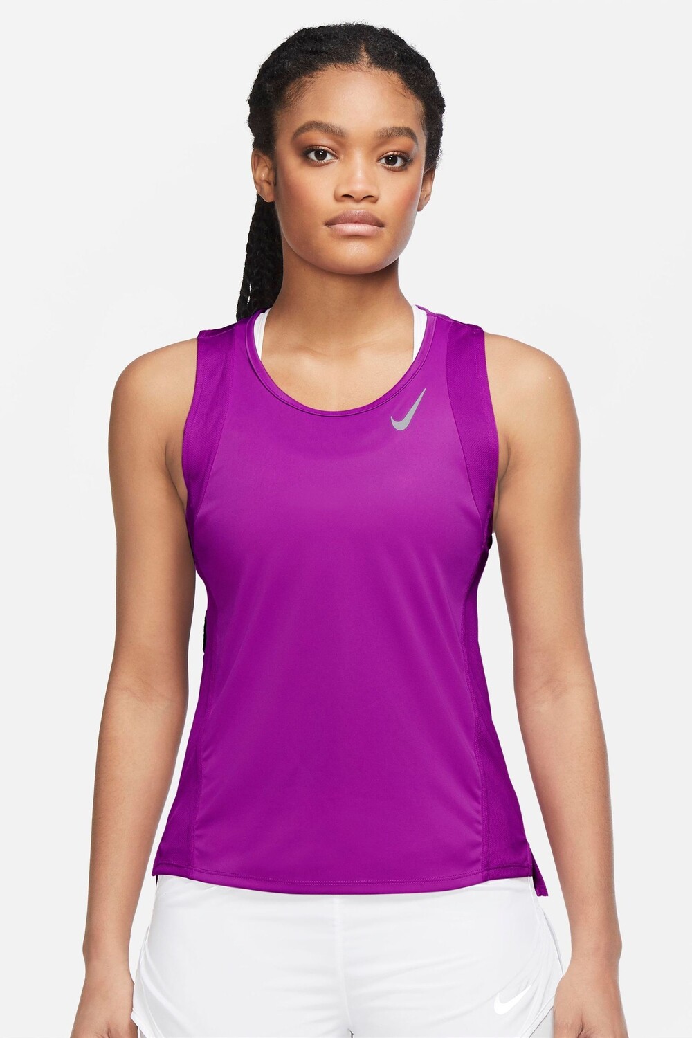 

Футболка для бега по гонкам Nike, фиолетовый