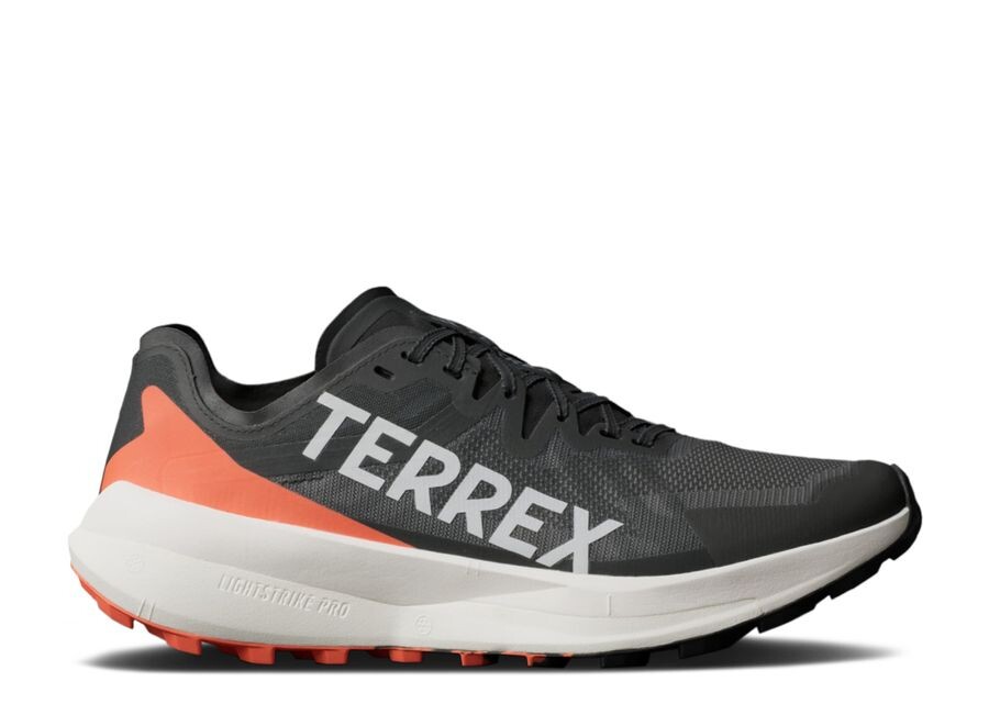 

Кроссовки adidas Terrex Agravic Speed 'Black Impact Orange', черный, Серый