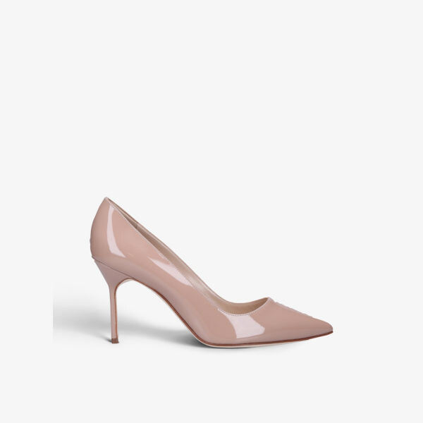 

Кожаные туфли на шпильке bb 90 Manolo Blahnik, красный