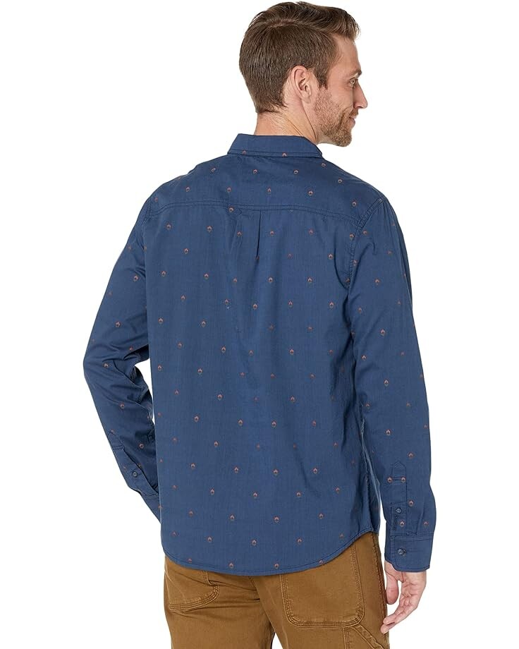 

Рубашка Prana Lewisville Shirt, цвет Nautical Scratch