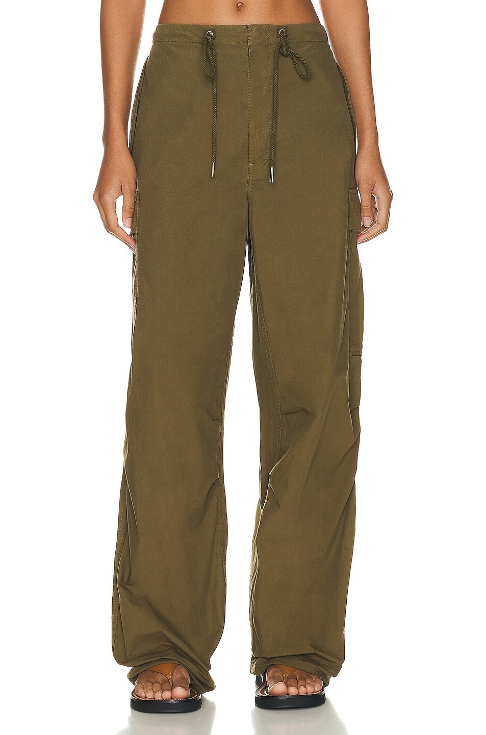

Брюки Nili Lotan Lison Oversized Cargo, цвет OLIVE GREEN
