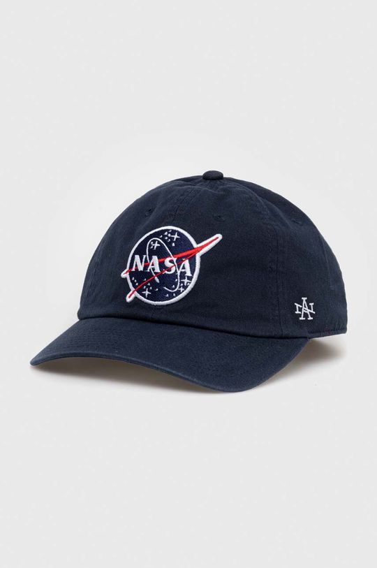 Хлопковая бейсболка NASA American Needle, темно-синий