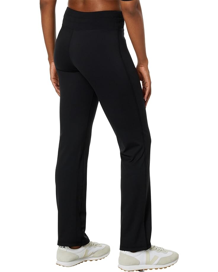 цена Брюки Jockey Active Tie Waist Yoga Flare, цвет Deep Black