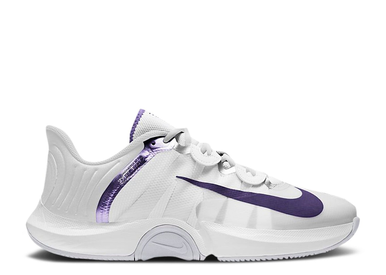 

Кроссовки Nike Nikecourt Air Zoom Gp Turbo 'White Court Purple', белый