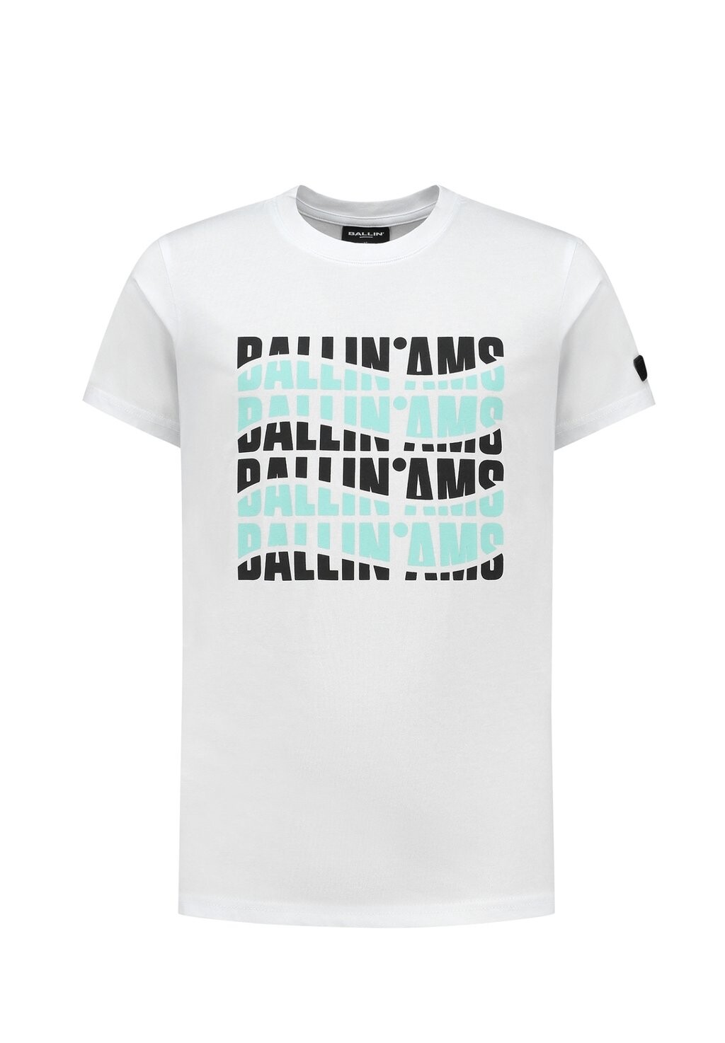 

Футболка с принтом CREWNECK SS Ballin, цвет white