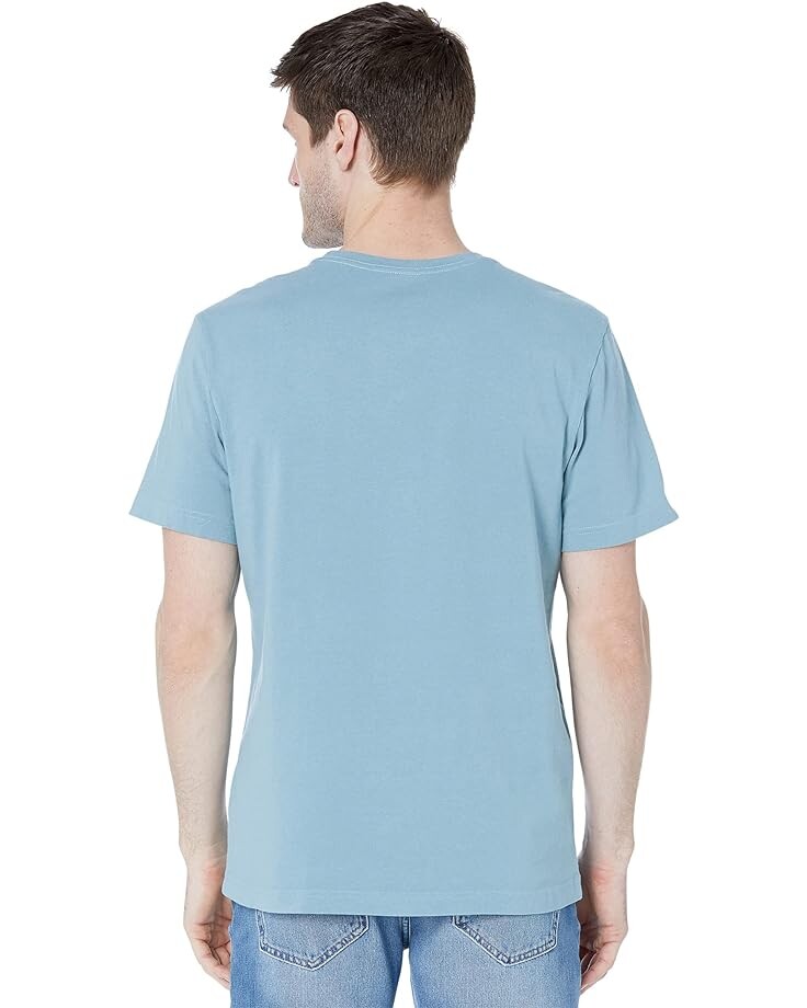 

Футболка Life is Good Beach Bum Tropical Crusher Tee, цвет Smoky Blue