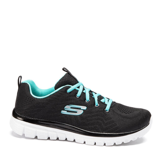 

Кроссовки Skechers Get Connected 12615/BKTQ Black/Turquoise, черный