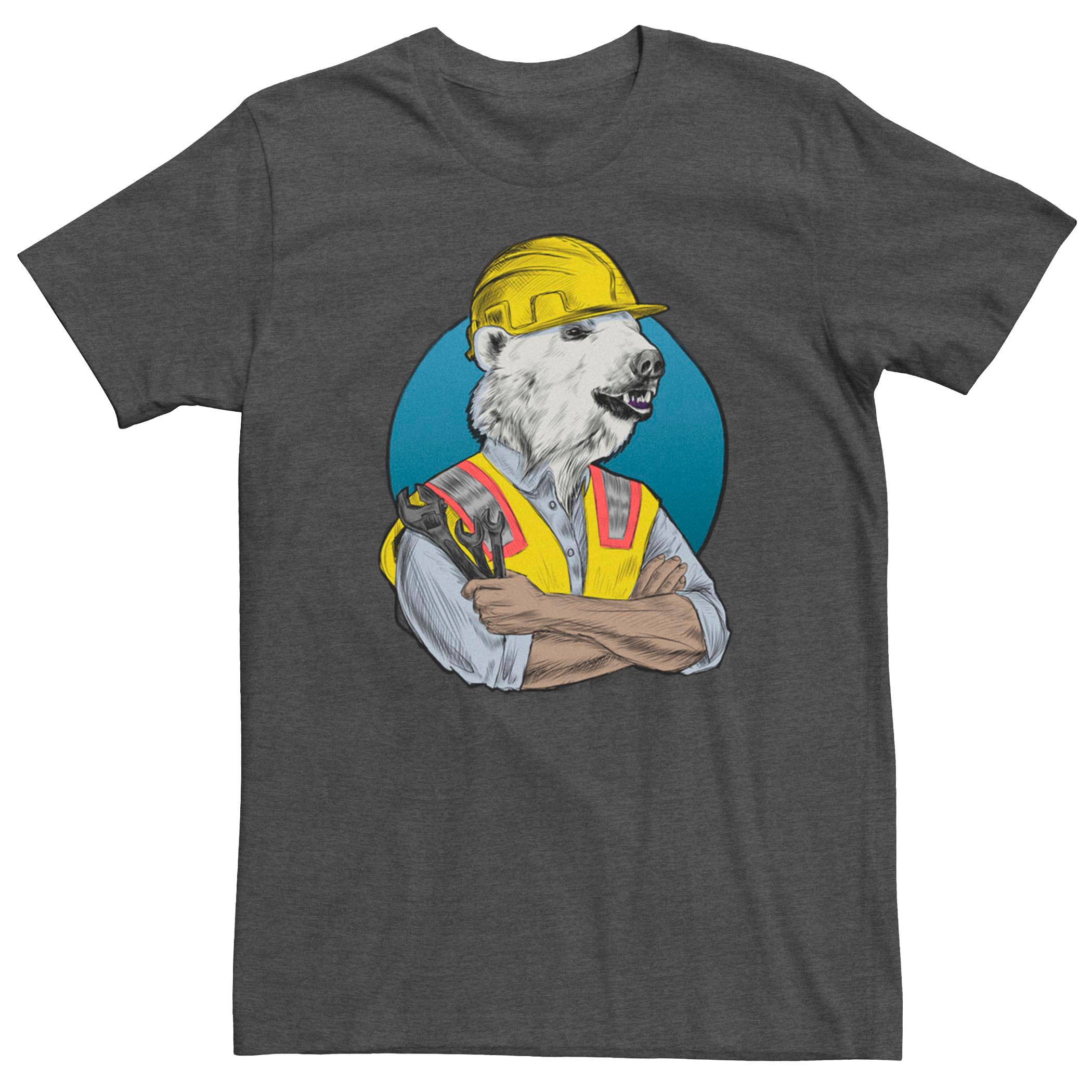 Мужская футболка с рисунком строителя Fifth Sun